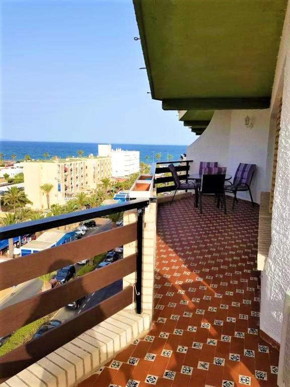Apartamento Roquetas De Mar Urbanizacion, 2 Dormitorios, Gran Terraza Con Vista Al Mar, Wi-Fi, Parking Y Piscina Exterior foto