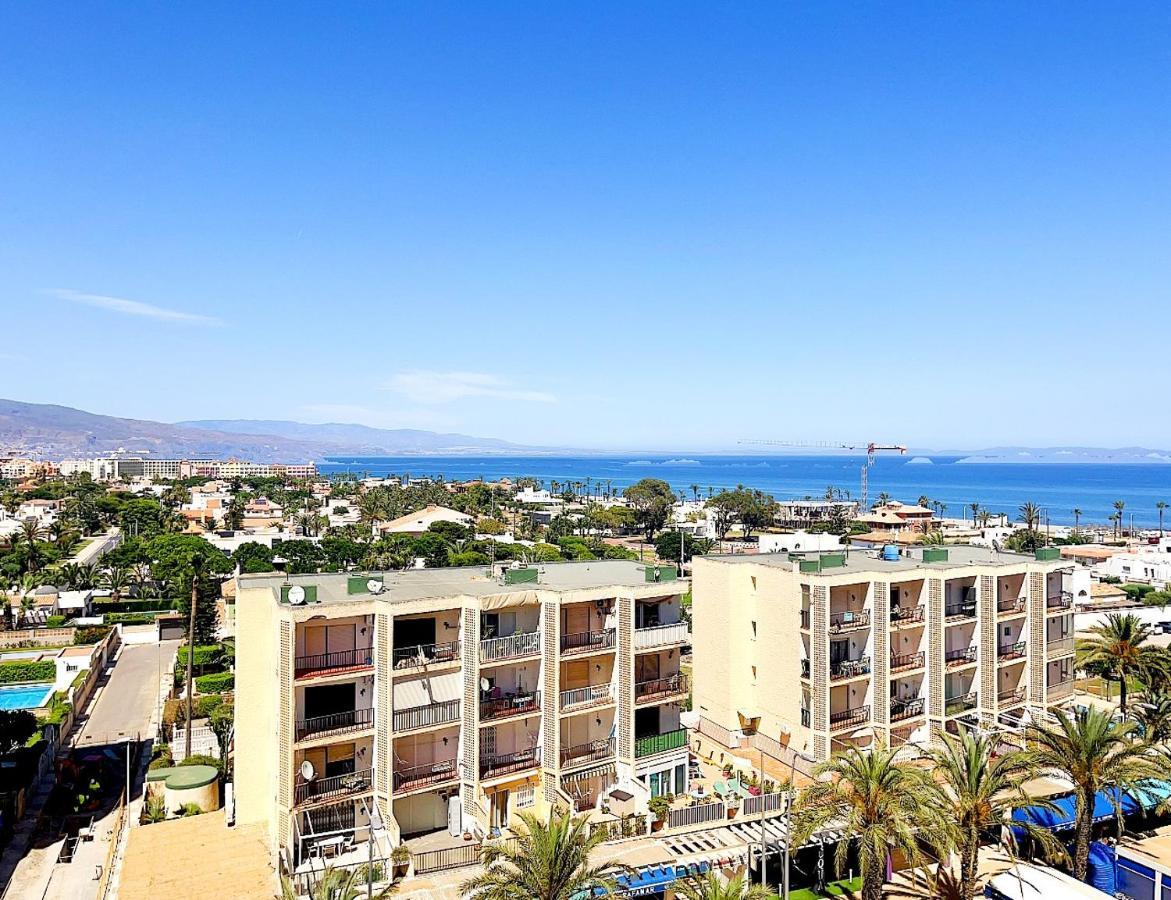 Apartamento Roquetas De Mar Urbanizacion, 2 Dormitorios, Gran Terraza Con Vista Al Mar, Wi-Fi, Parking Y Piscina Exterior foto