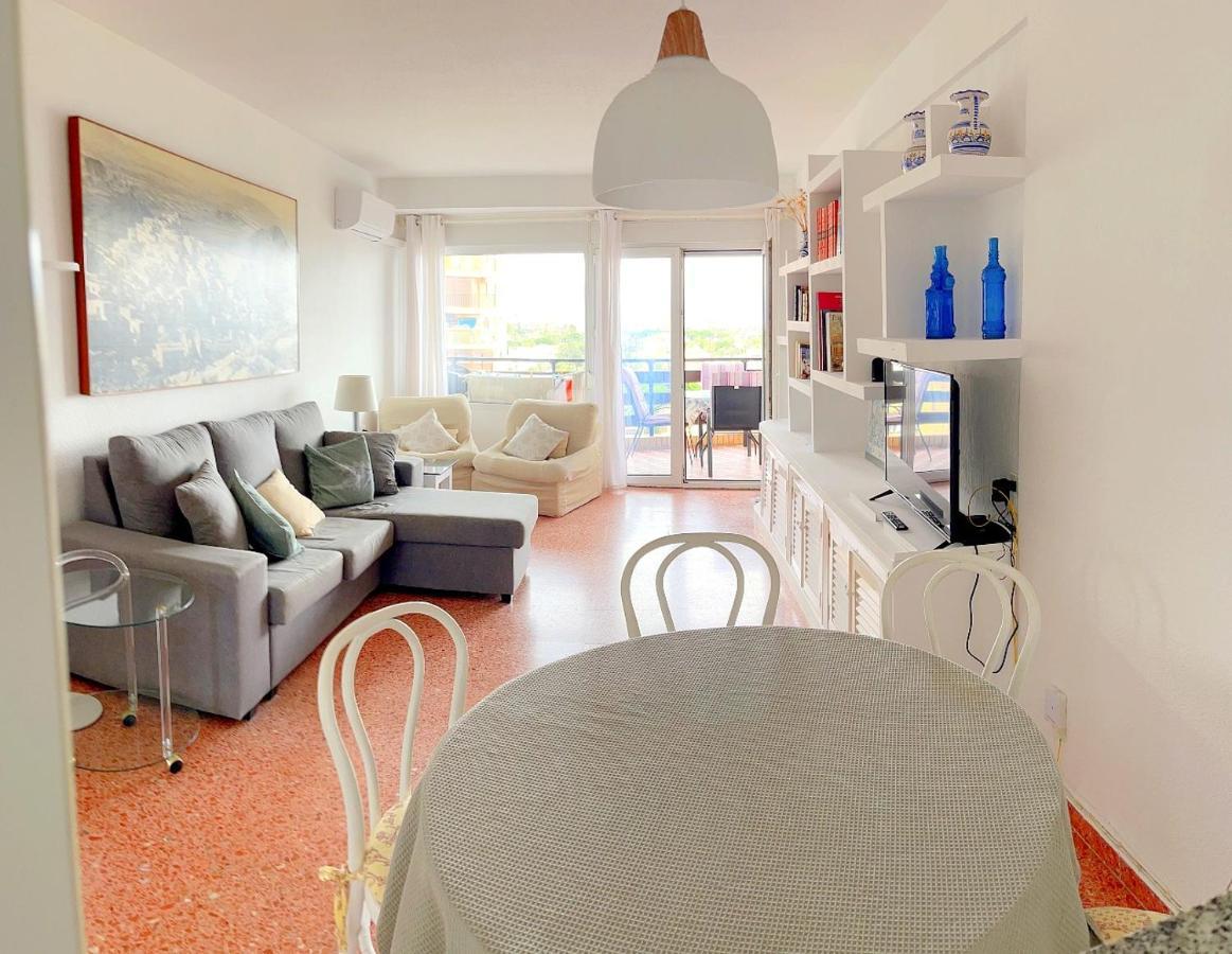 Apartamento Roquetas De Mar Urbanizacion, 2 Dormitorios, Gran Terraza Con Vista Al Mar, Wi-Fi, Parking Y Piscina Exterior foto